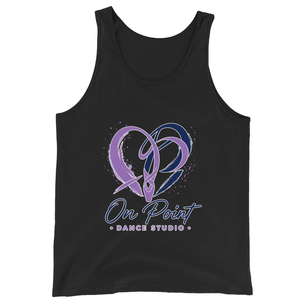 Performance | Tank Top | On Point Dance Studio | Crest Logo