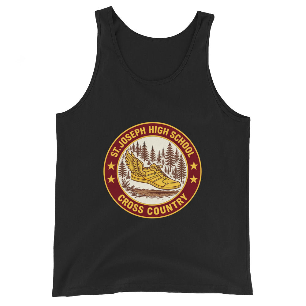 Performance | Tank Top | St. Joseph High School - Cross Country | Badge Logo