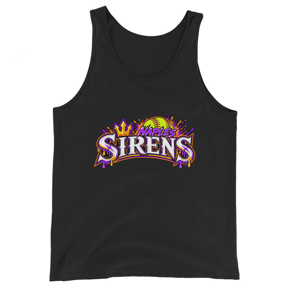 Performance | Tank Top | Naples Sirens | Emblem Logo
