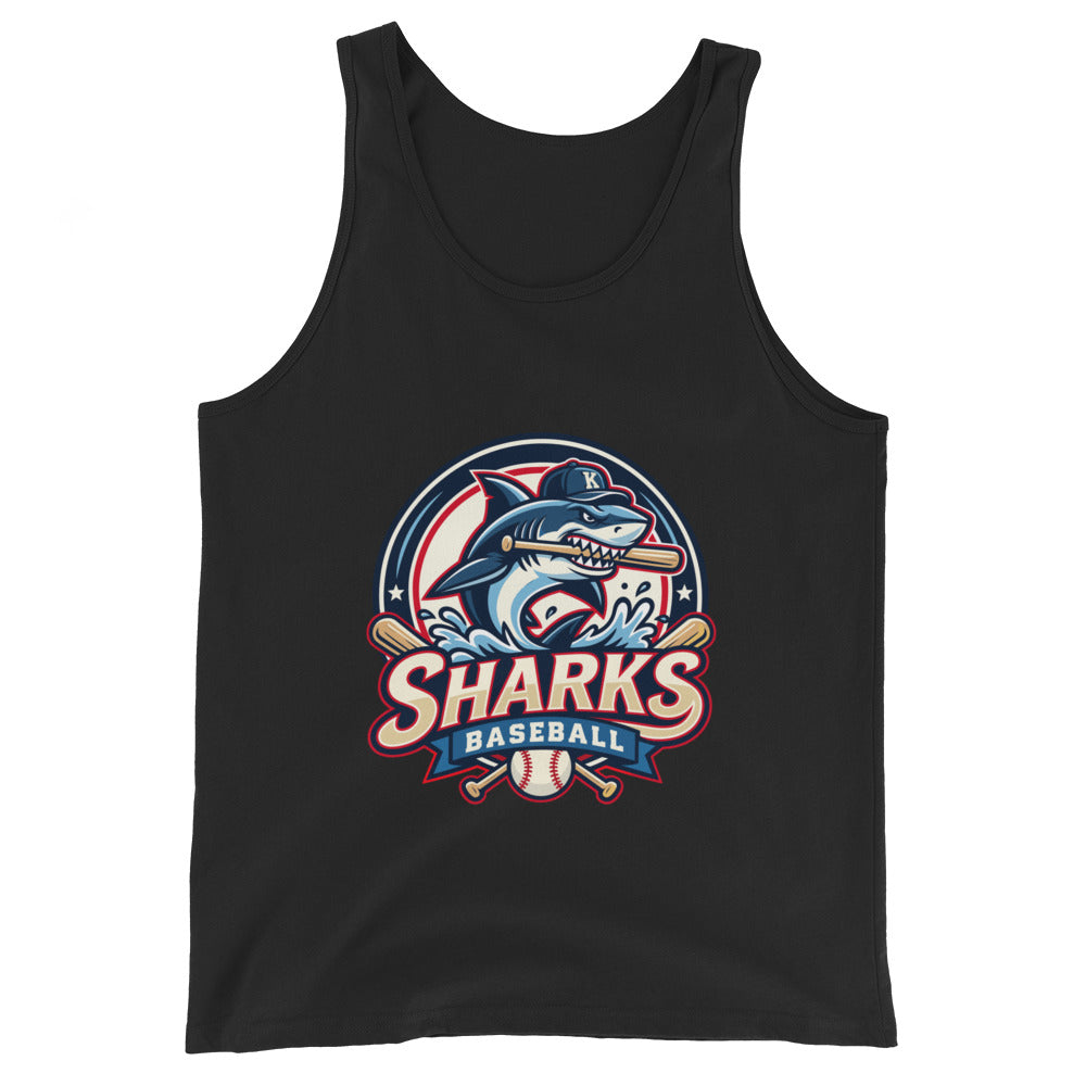 Performance | Tank Top | Sharks Diamond Sports | Emblem Logo