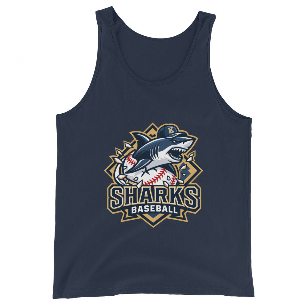 Performance | Tank Top | Sharks Diamond Sports | Valor Logo