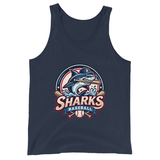 Performance | Tank Top | Sharks Diamond Sports | Emblem Logo