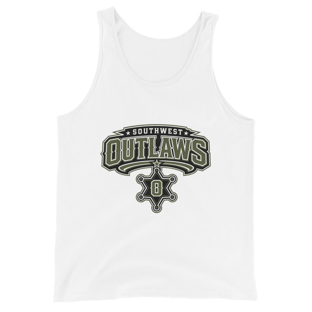Performance | Tank Top | Southwest Outlaws | Frontier Athletics Logo