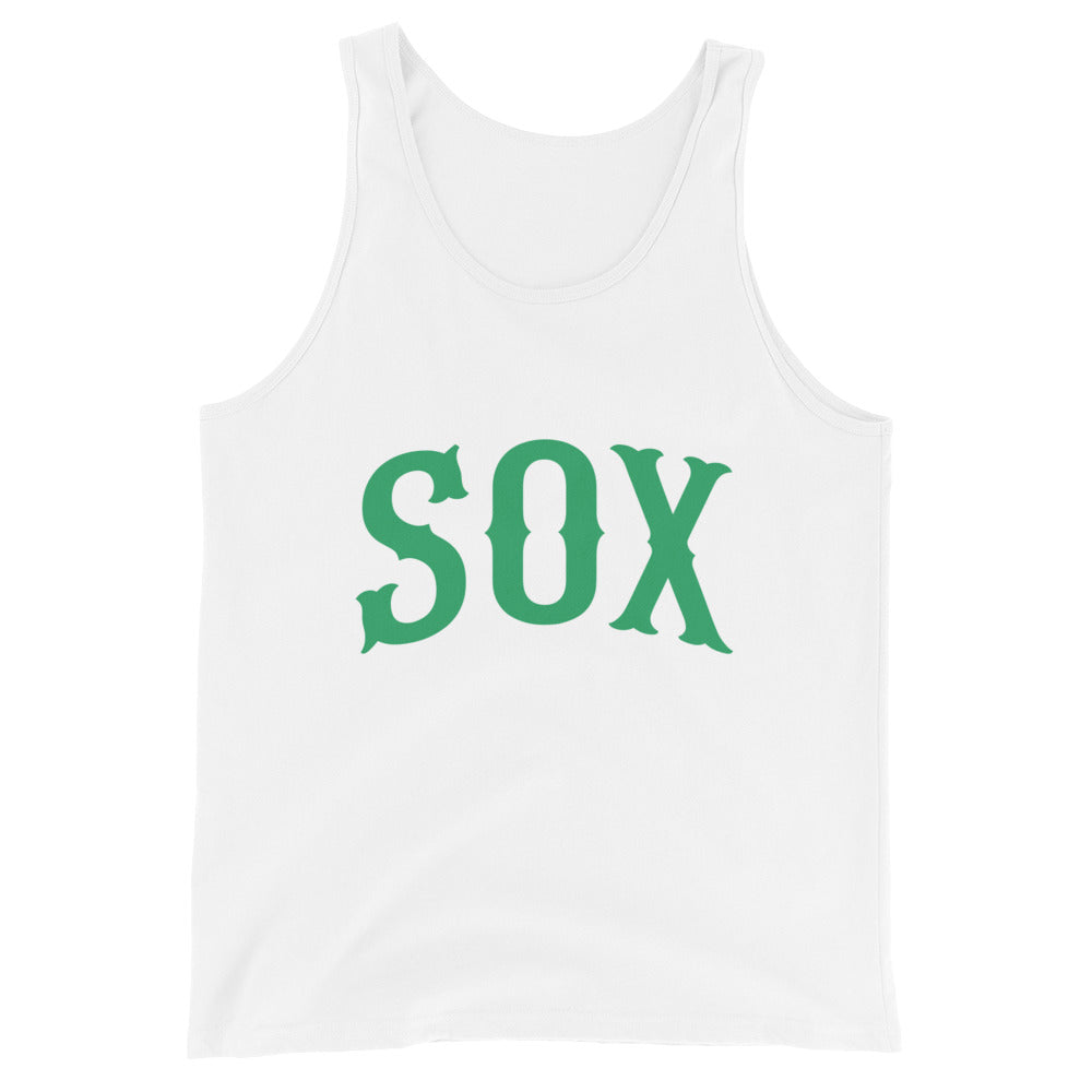 Performance | Tank Top | Greenville Sox | Script Logo
