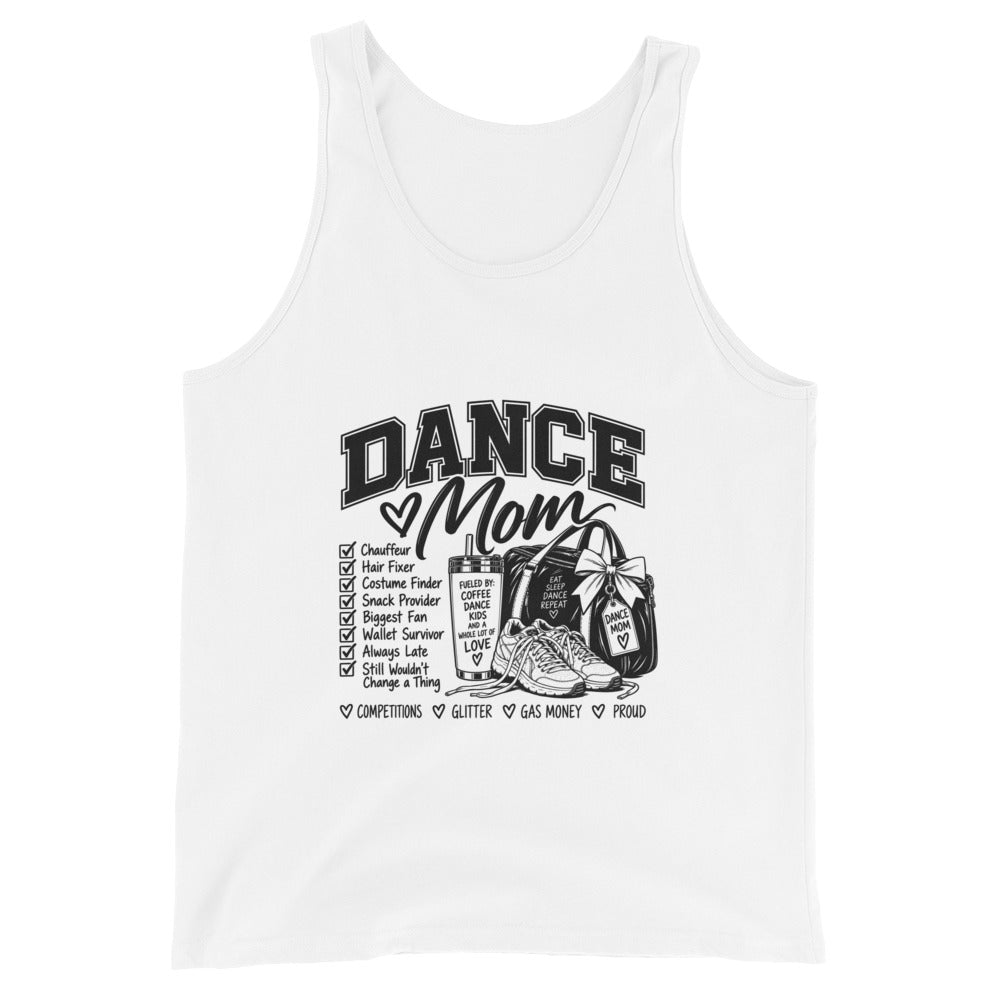 Performance | Tank Top | Dance Life | Mom Crest Logo