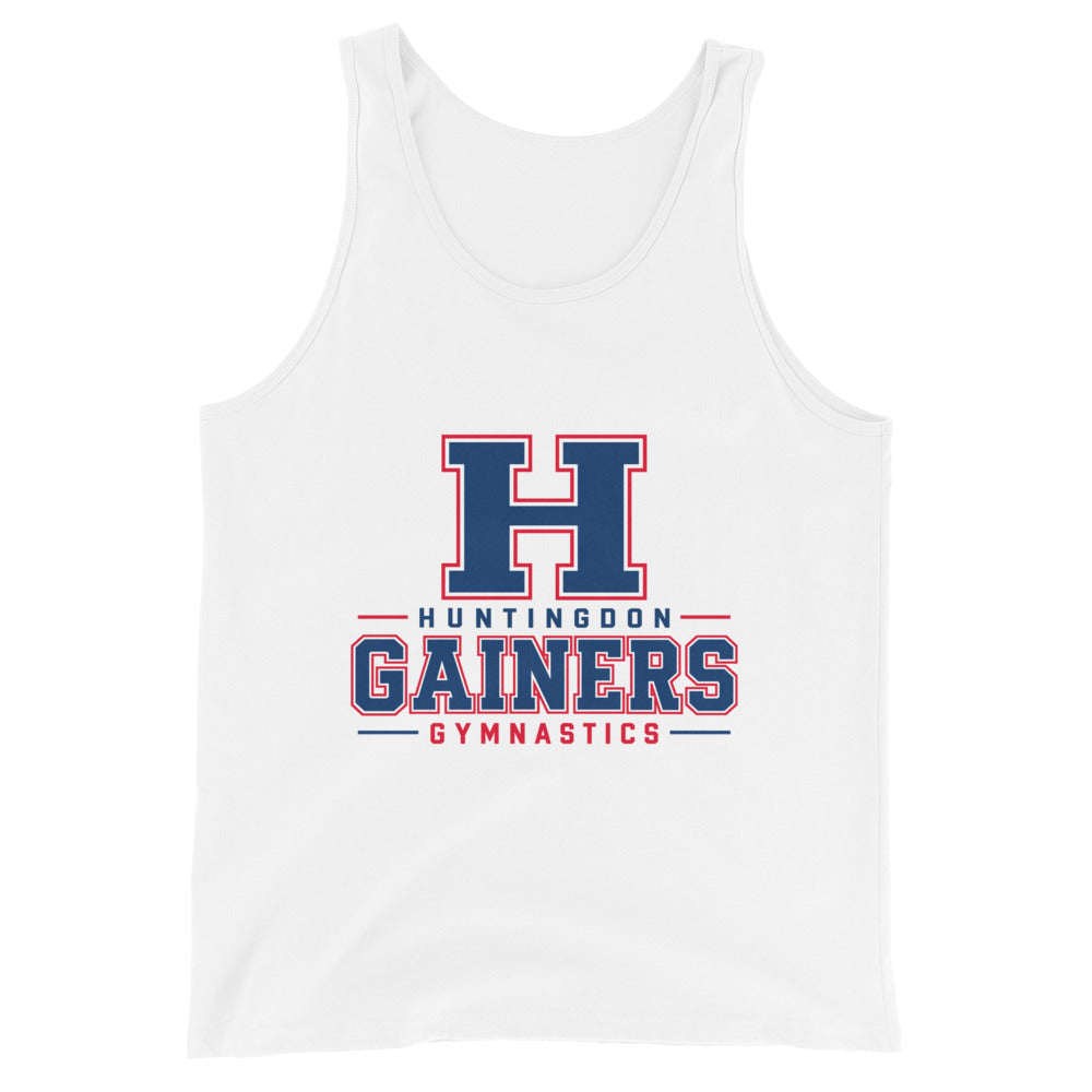 Performance | Tank Top | HCC Gymnastics | Gainers Emblem Logo