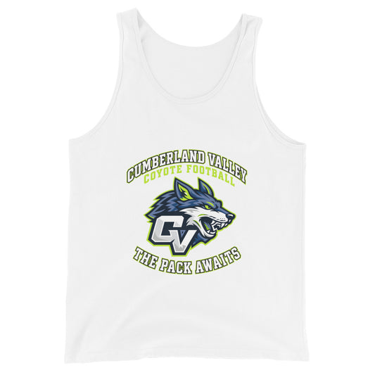 Performance | Tank Top | Cumberland Valley Coyotes Football | Emblem Logo