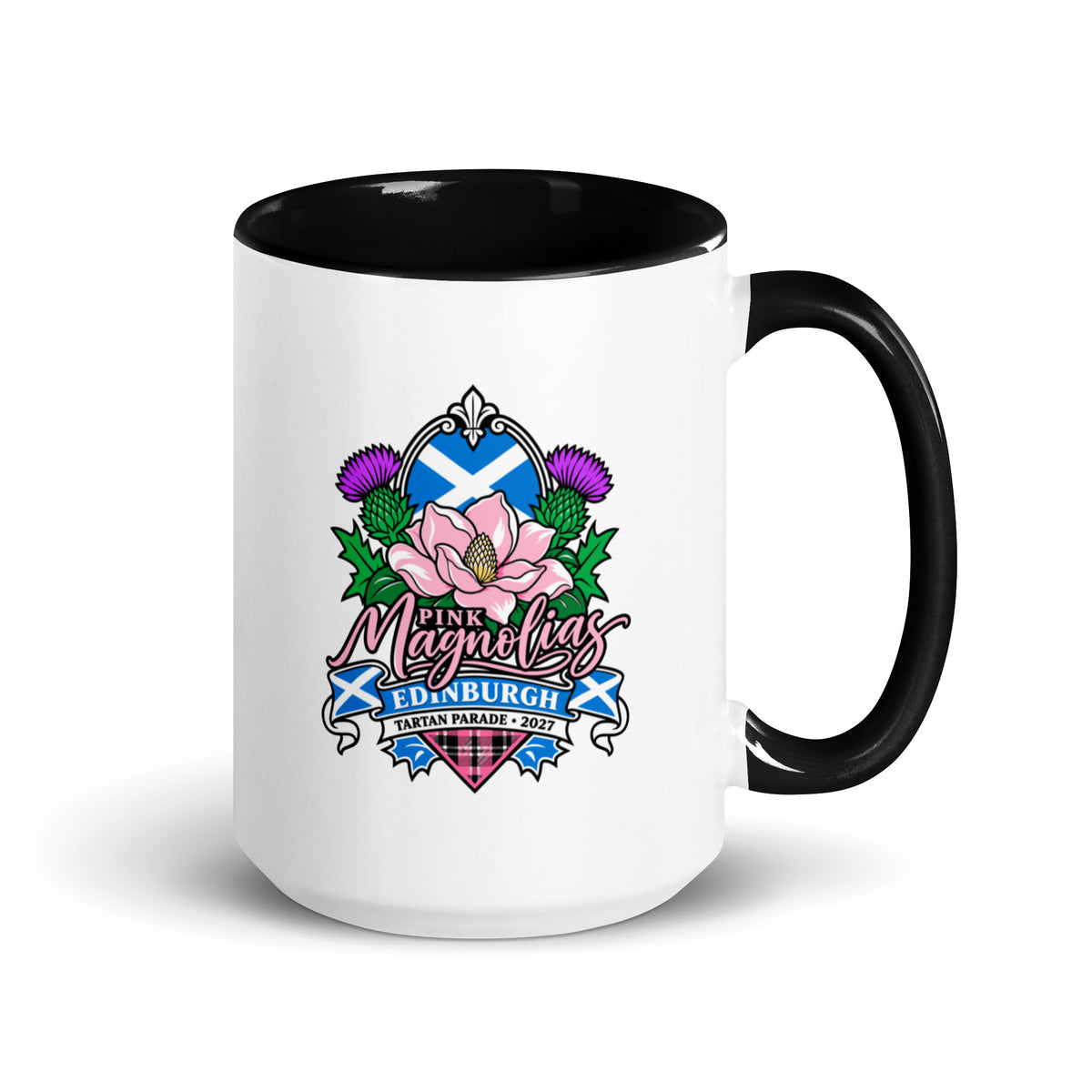 Coffee Mug | Pink Magnolias Dance | Valor Logo