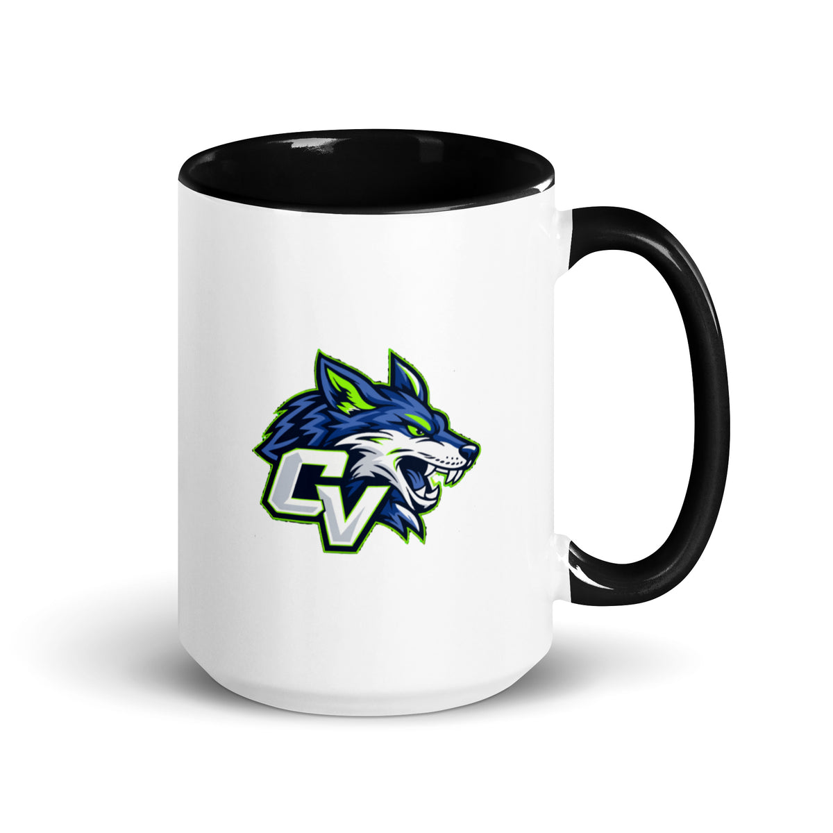 Coffee Mug | Cumberland Valley Coyotes Football | Crest Logo