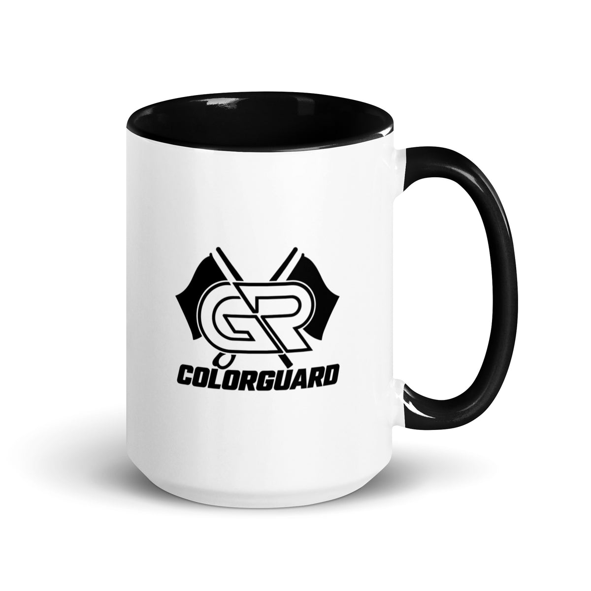 Coffee Mug | George Ranch High School Colorguard | Crest Logo