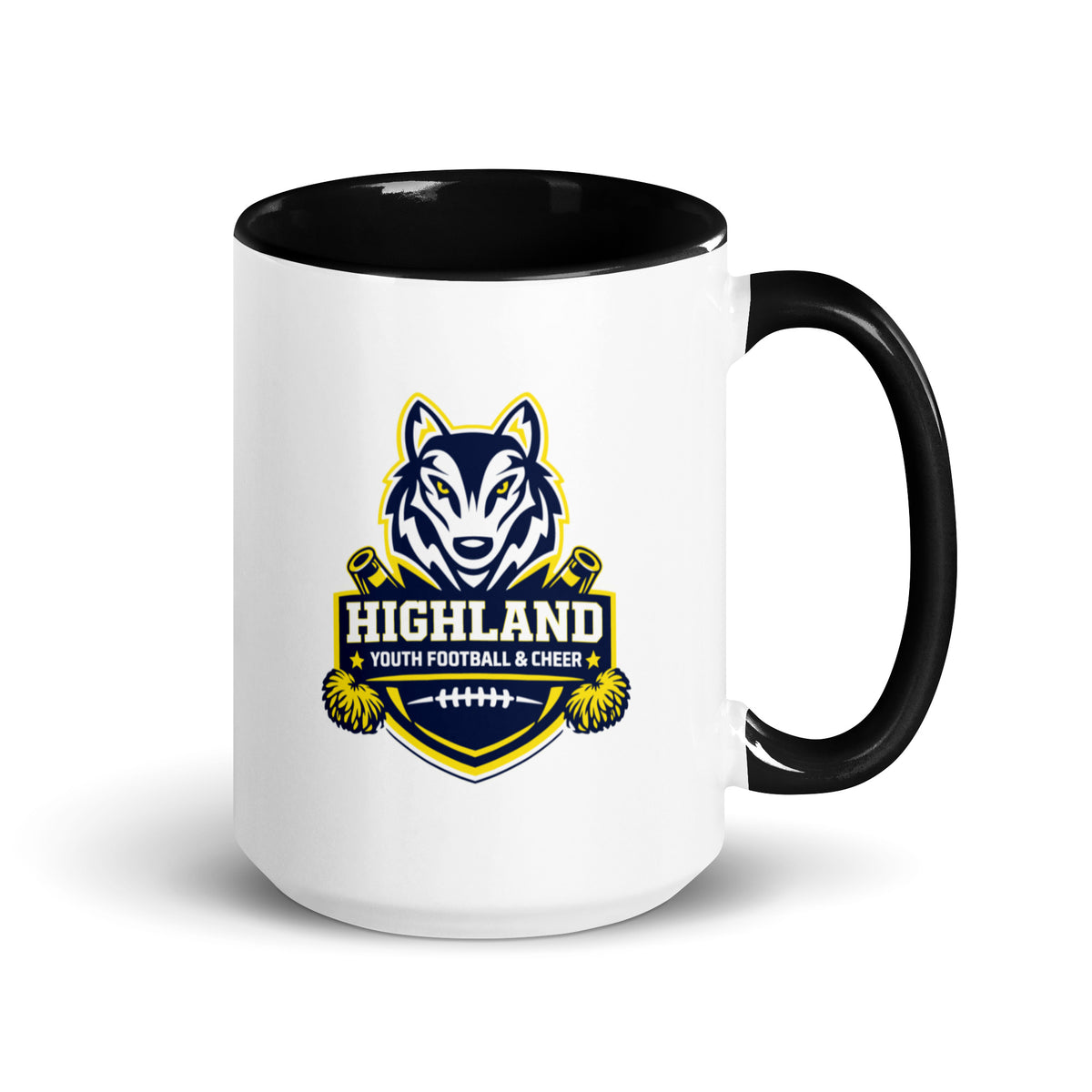 Coffee Mug | Highland youth football and cheer | Emblem Logo