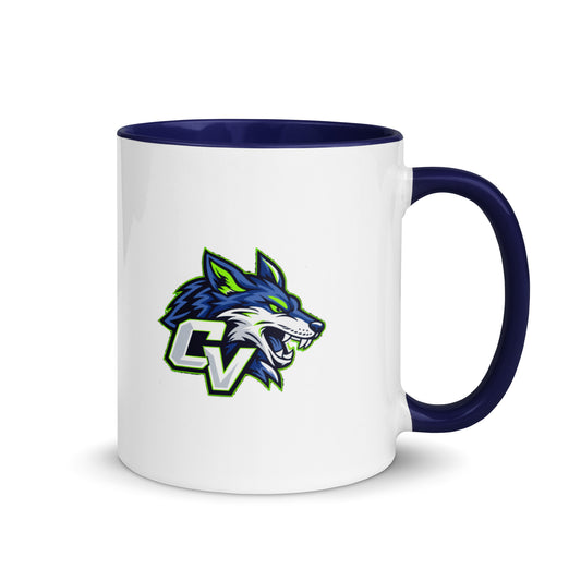 Coffee Mug | Cumberland Valley Coyotes Football | Crest Logo