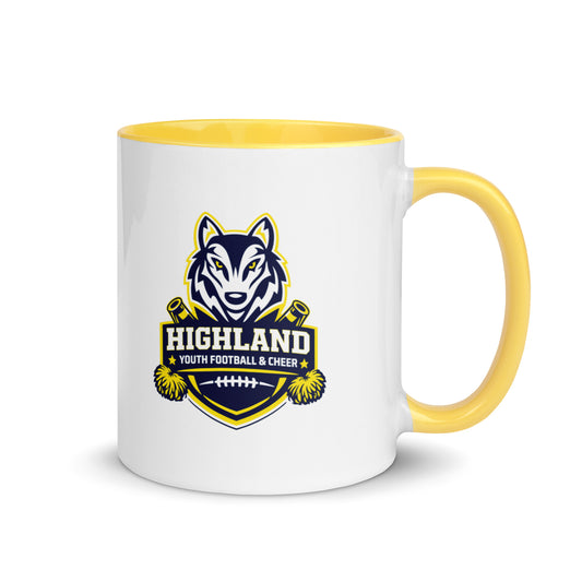 Coffee Mug | Highland youth football and cheer | Emblem Logo