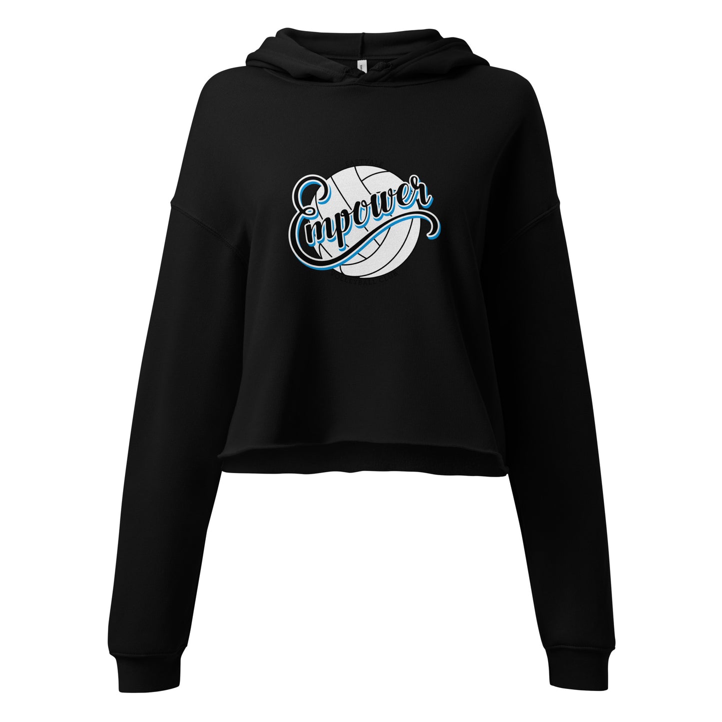 Performance | Cropped Hoodie | Empower Volleyball Club | Emblem Logo