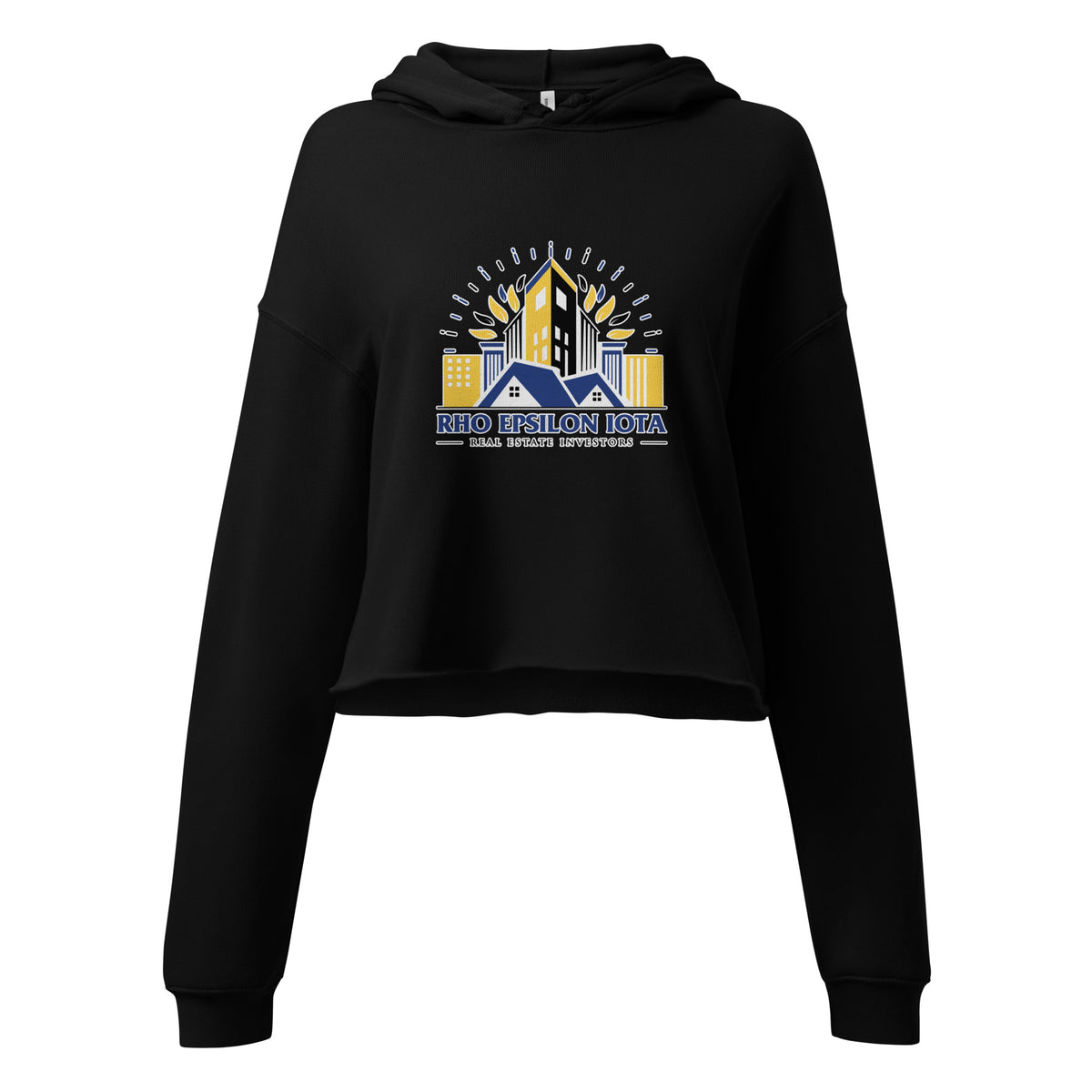 Performance | Cropped Hoodie | Rho | Emblem Logo