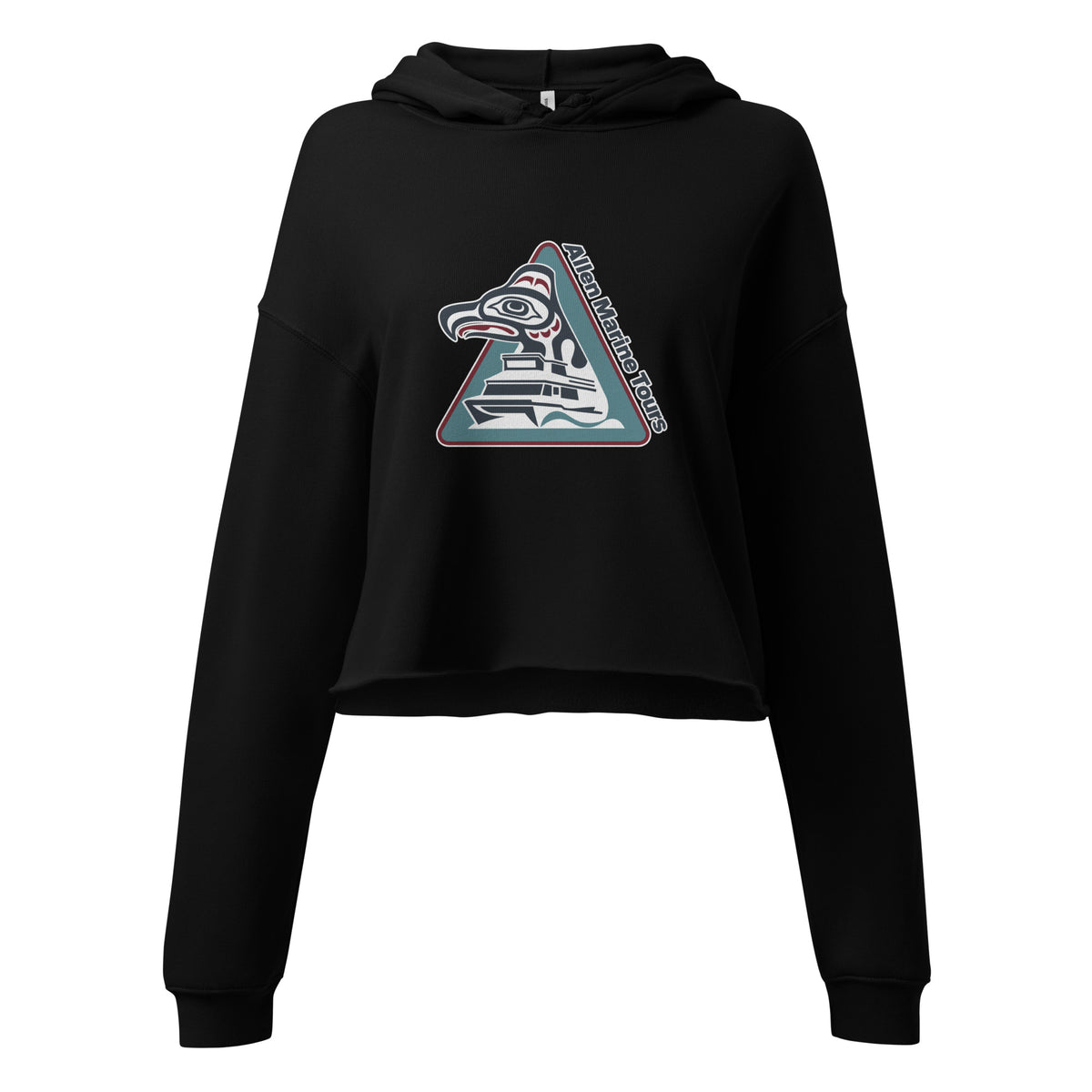 Performance | Cropped Hoodie | Allen Marine | Crest Logo