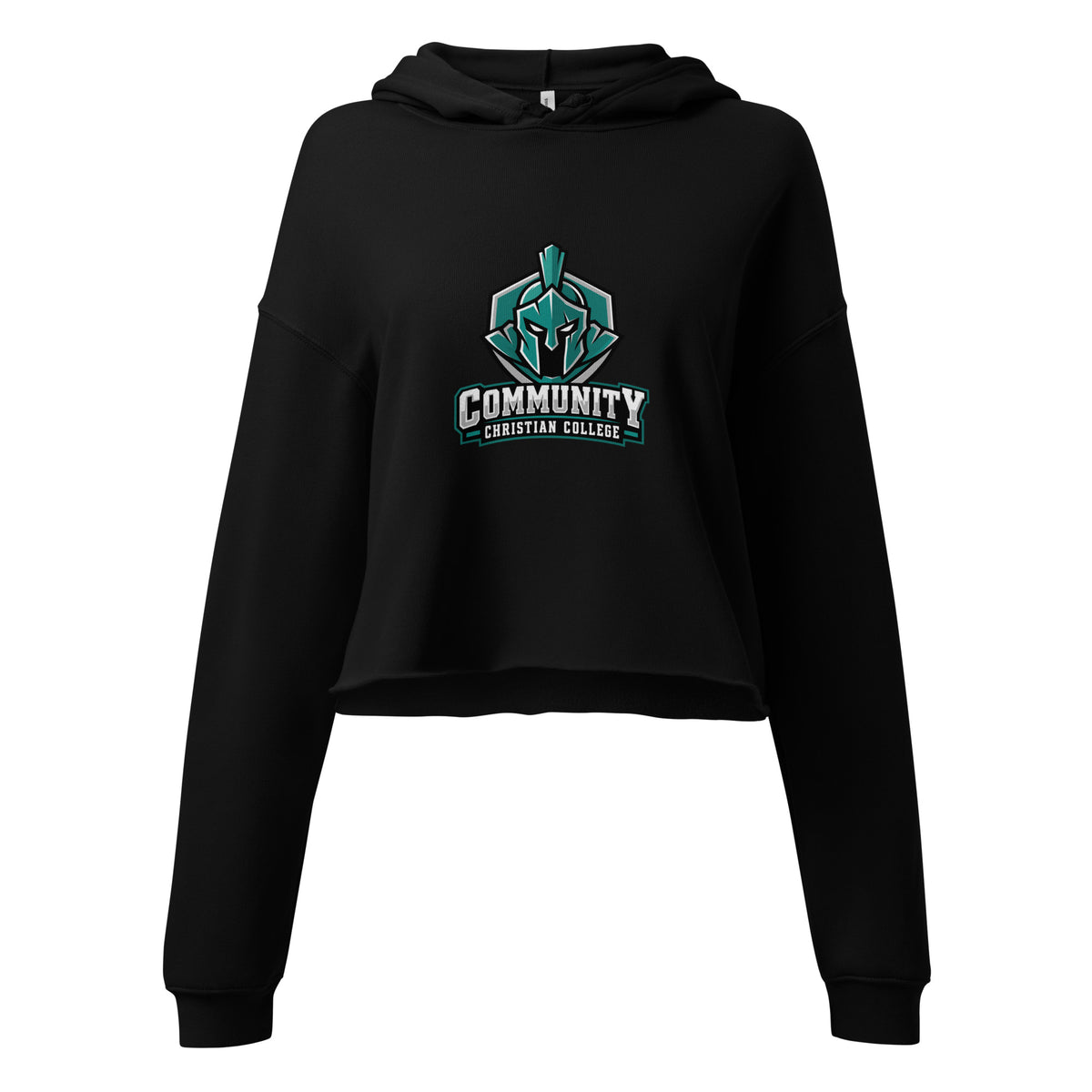 Performance | Cropped Hoodie | Community Christian College | Vanguard Athletic Logo