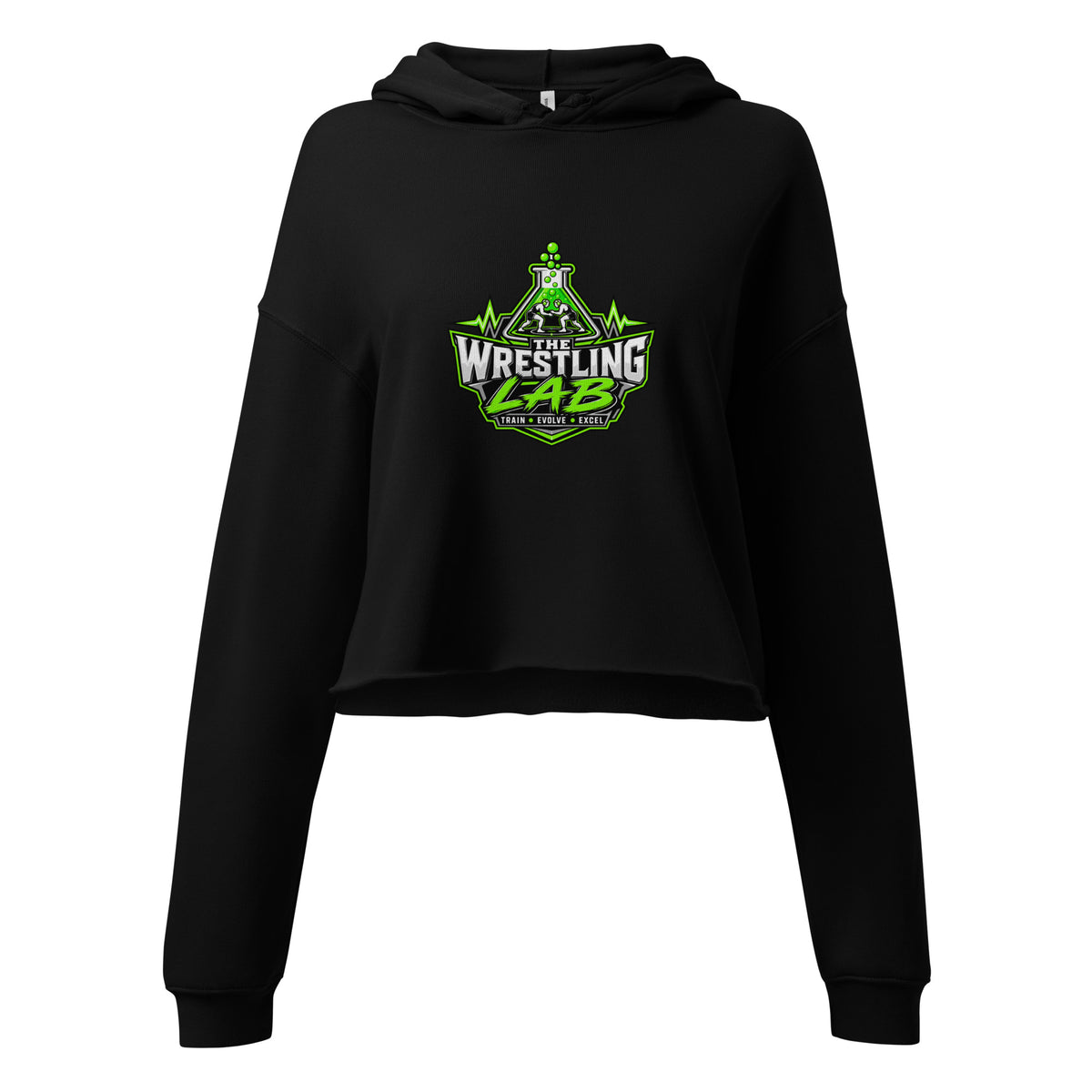 Performance | Cropped Hoodie | The Wrestling Lab | Emblem Logo