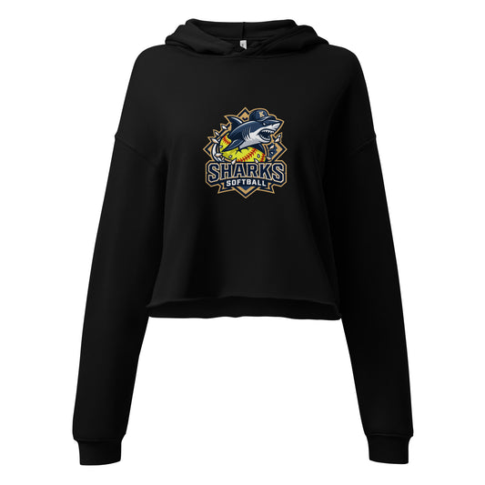 Performance | Cropped Hoodie | Sharks Diamond Sports | Crest Logo