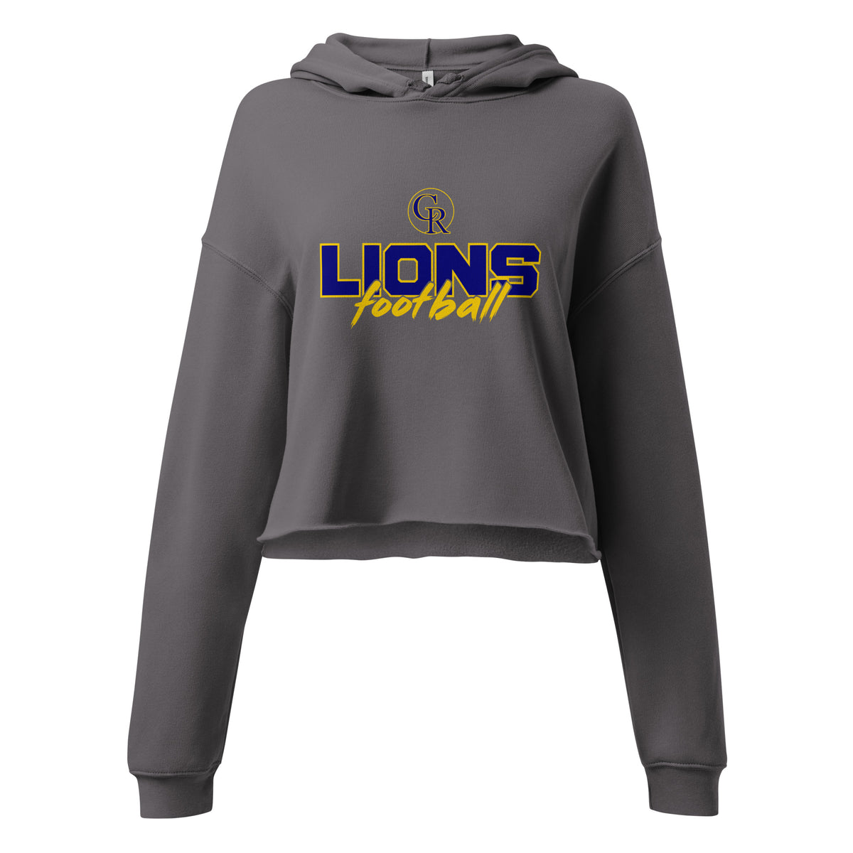 Performance | Cropped Hoodie | Chestnut Ridge Lions Football | Vanguard Logo
