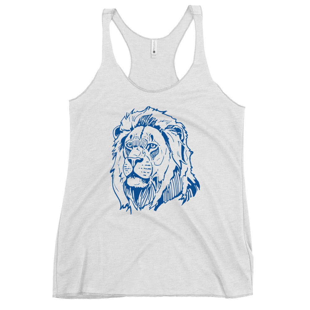 Performance | Thin Racerback Tank Top | Liberty Elementary School | Mascot Logo
