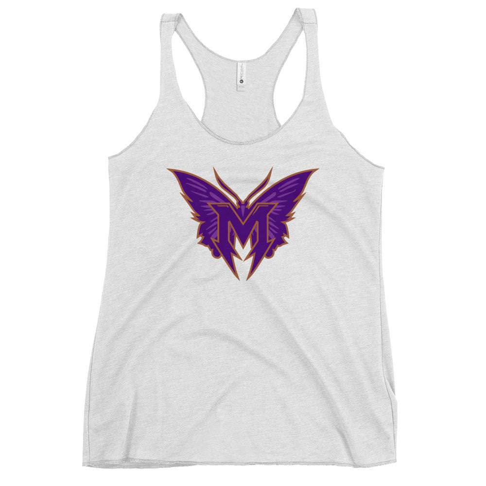 Performance | Thin Racerback Tank Top | SoCal Monarchs | Crest Logo