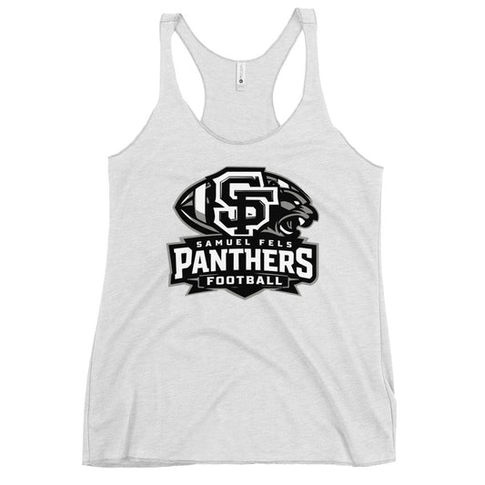 Performance | Thin Racerback Tank Top | Samuel Fels Football | Emblem Logo