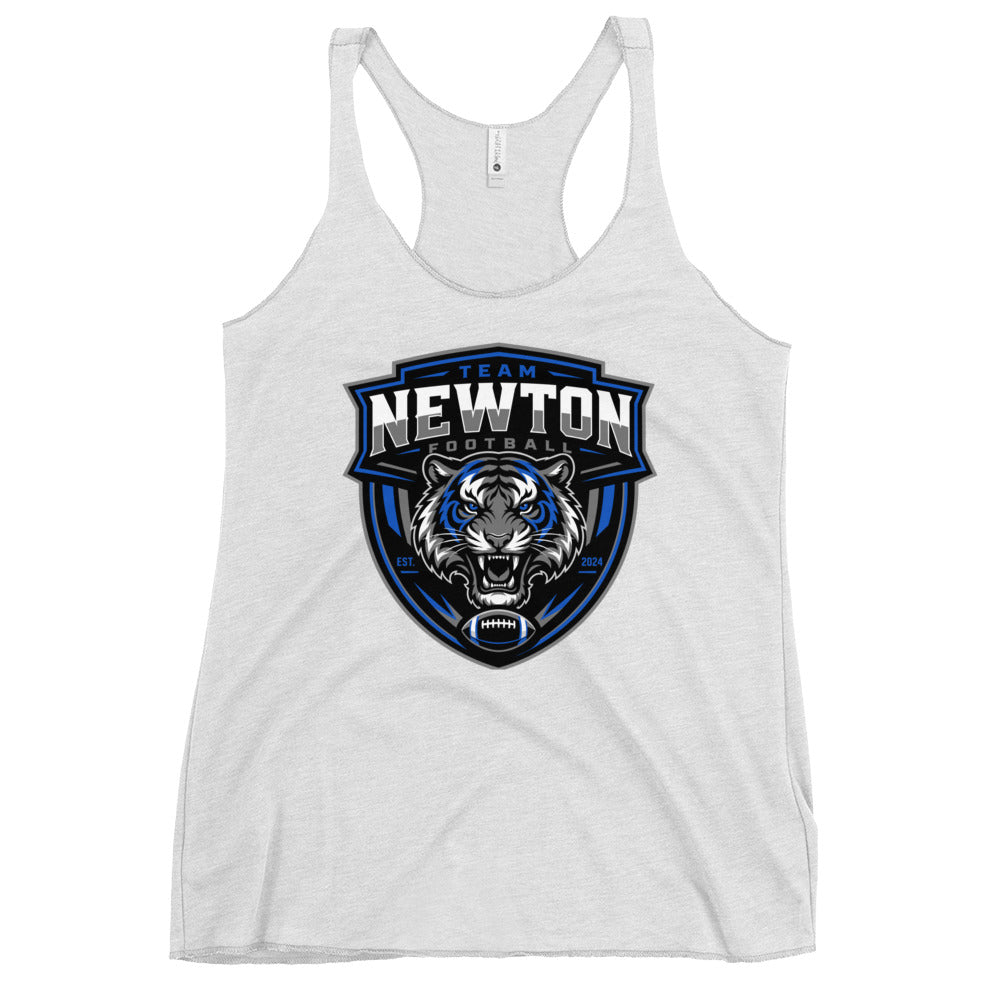 Performance | Thin Racerback Tank Top | Newton Youth football league | Shield Logo