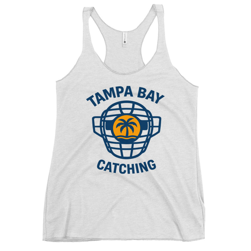 Performance | Thin Racerback Tank Top | Tampa Bay Catching | Vanguard Logo
