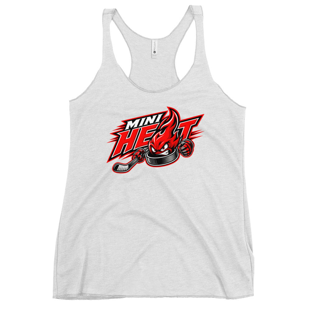 Performance | Thin Racerback Tank Top | MINI HEAT | Emblem Logo
