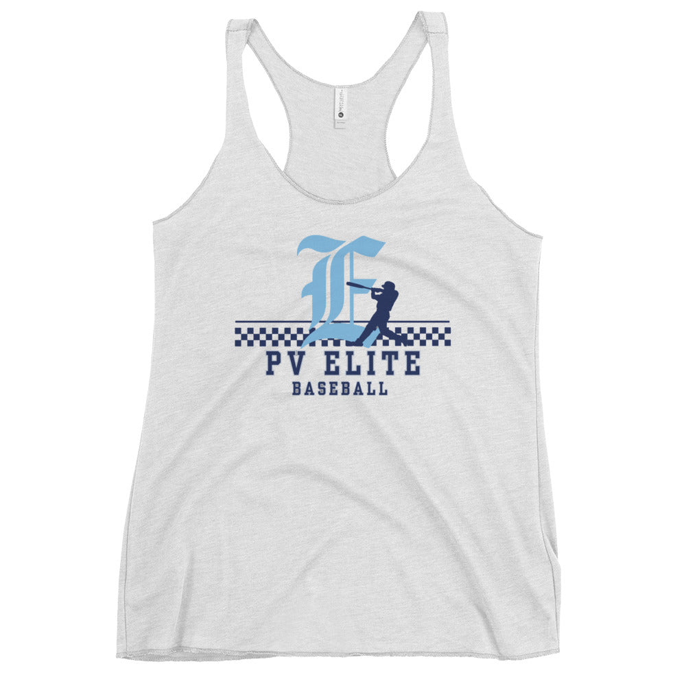 Performance | Thin Racerback Tank Top | PV Elite 7U Baseball | Valor Logo
