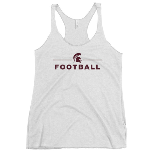 Performance | Thin Racerback Tank Top | Turpin Football | Modern Script Logo