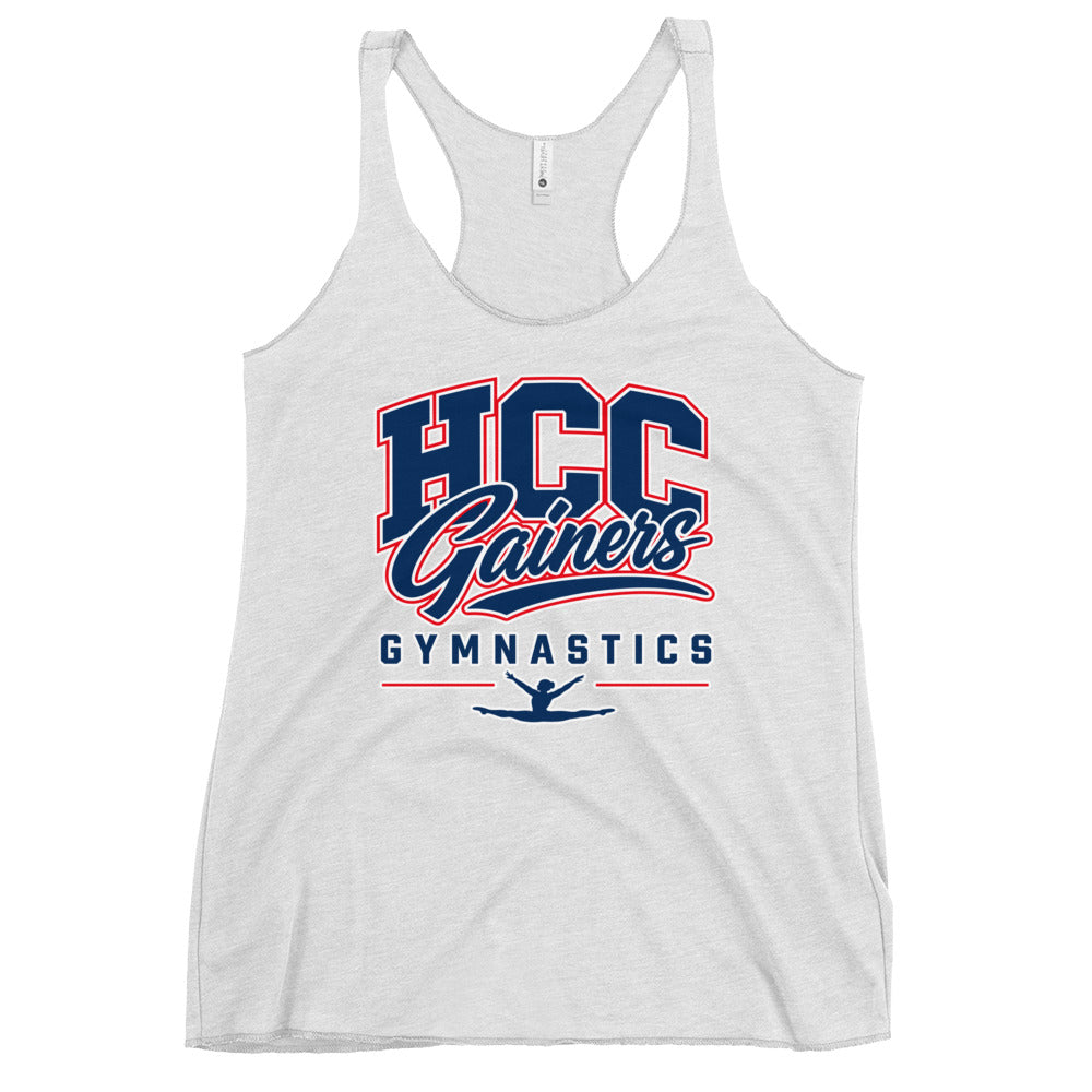 Performance | Thin Racerback Tank Top | HCC Gymnastics | Apex Logo