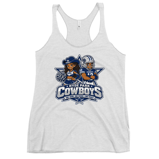 Performance | Thin Racerback Tank Top | Hyde Park Cowboys | Vanguard Logo
