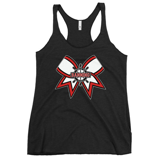 Performance | Thin Racerback Tank Top | BHS Coed Cheer | Bow Logo