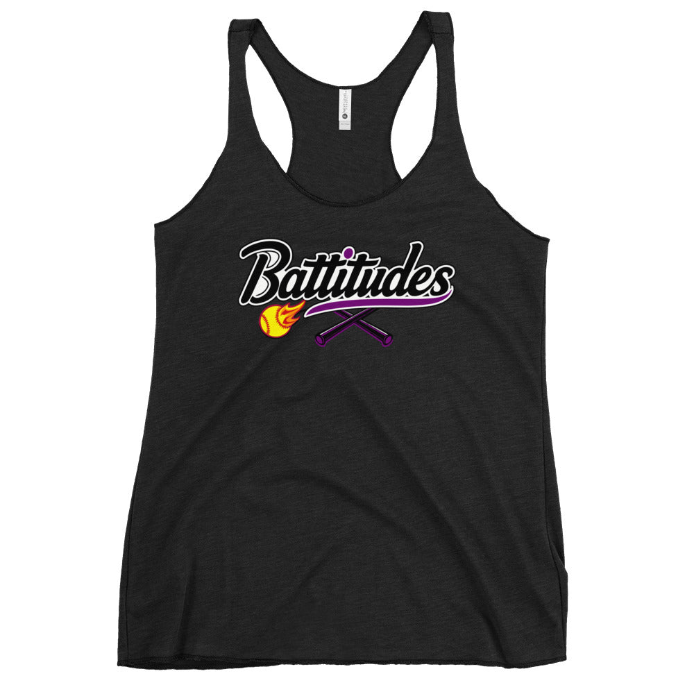 Performance | Thin Racerback Tank Top | Battitudes | Crest Logo