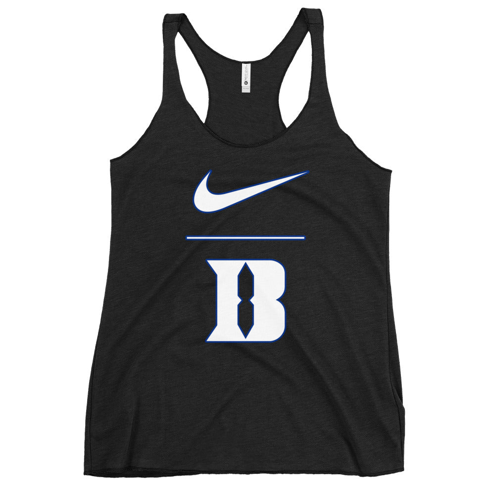 Performance | Thin Racerback Tank Top | Blueblacks Football Club | Vanguard Logo