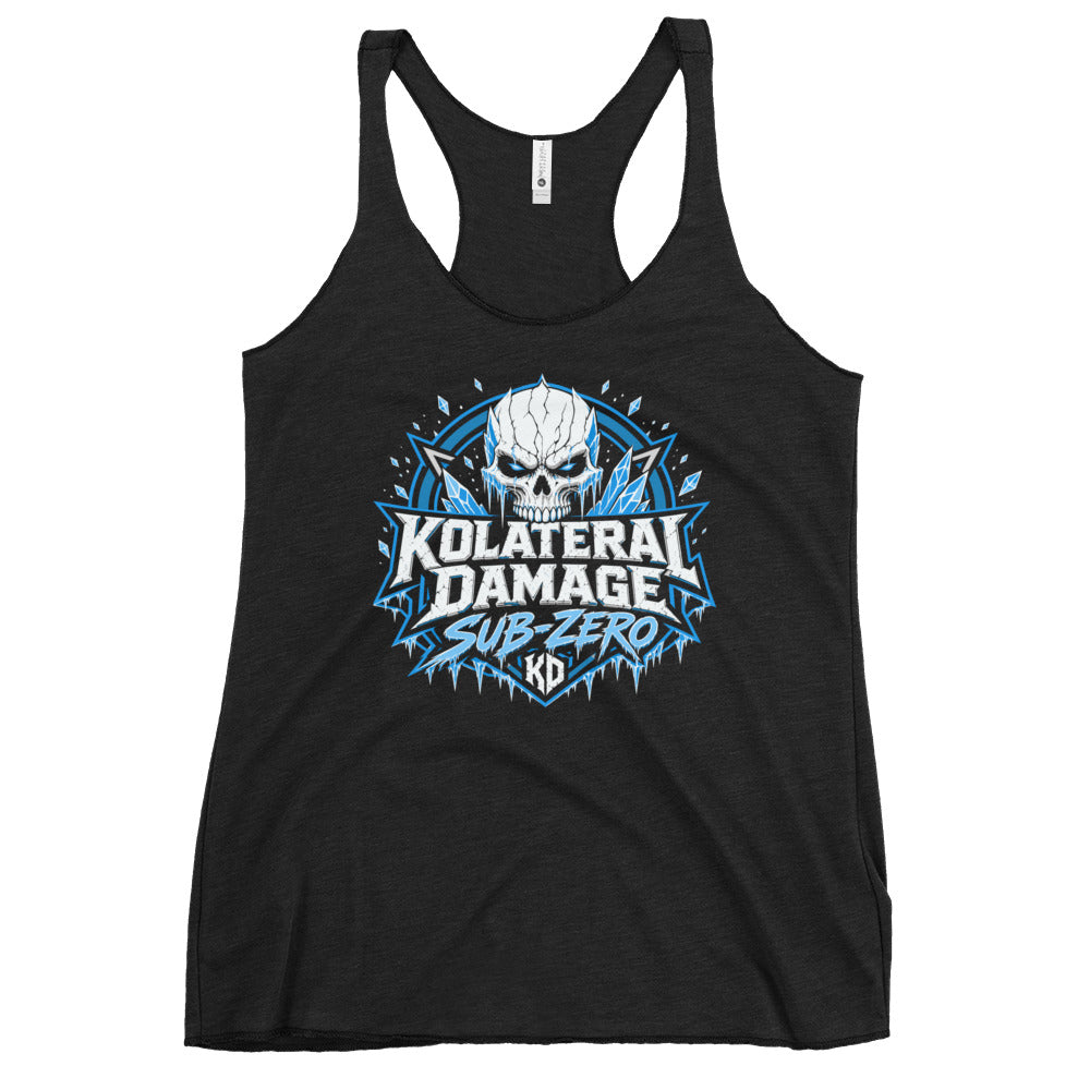 Performance | Thin Racerback Tank Top | Kolateral Damage E-Sports | Shield Logo