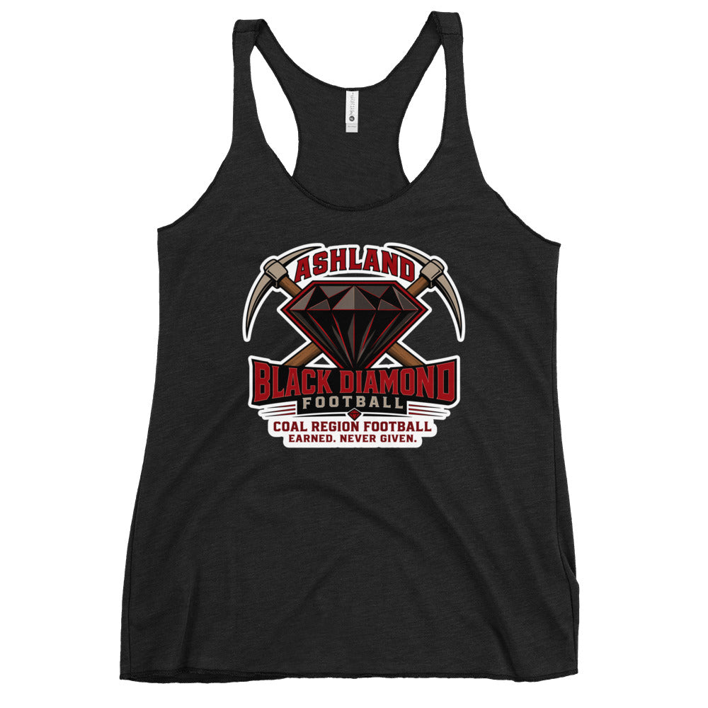 Performance | Thin Racerback Tank Top | Ashland Black Diamonds | Vanguard Logo