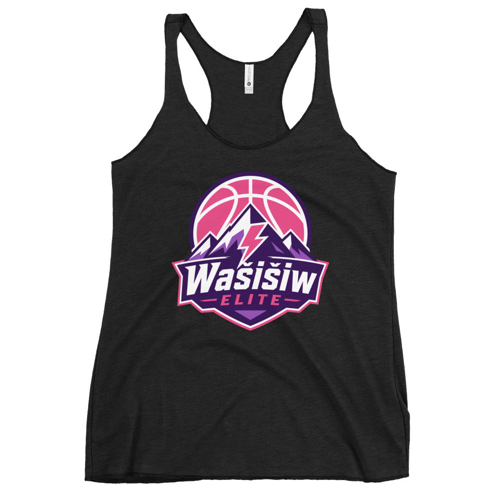Performance | Thin Racerback Tank Top | Wašišiw Elite | Emblem Logo