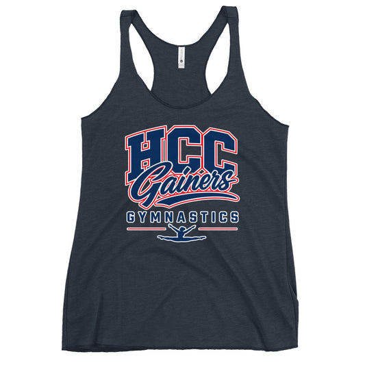 Performance | Thin Racerback Tank Top | HCC Gymnastics | Apex Logo