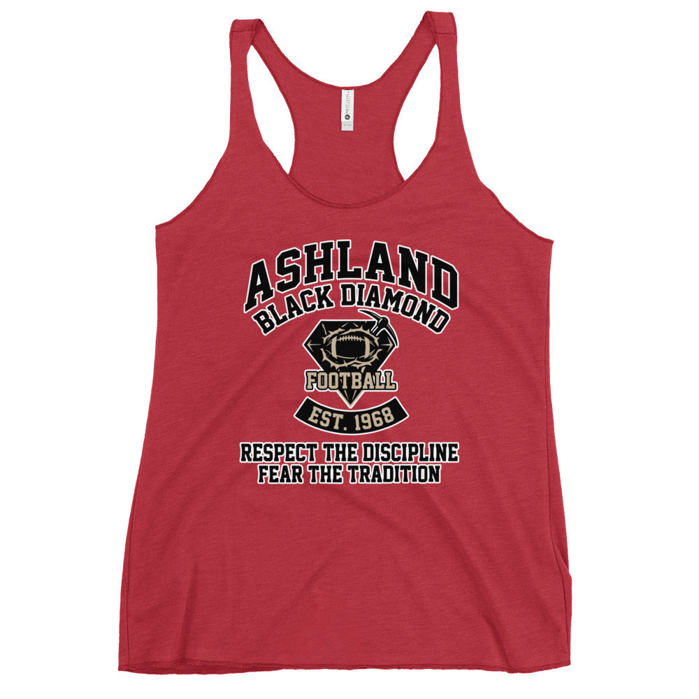 Performance | Thin Racerback Tank Top | Ashland Black Diamonds | Emblem Logo