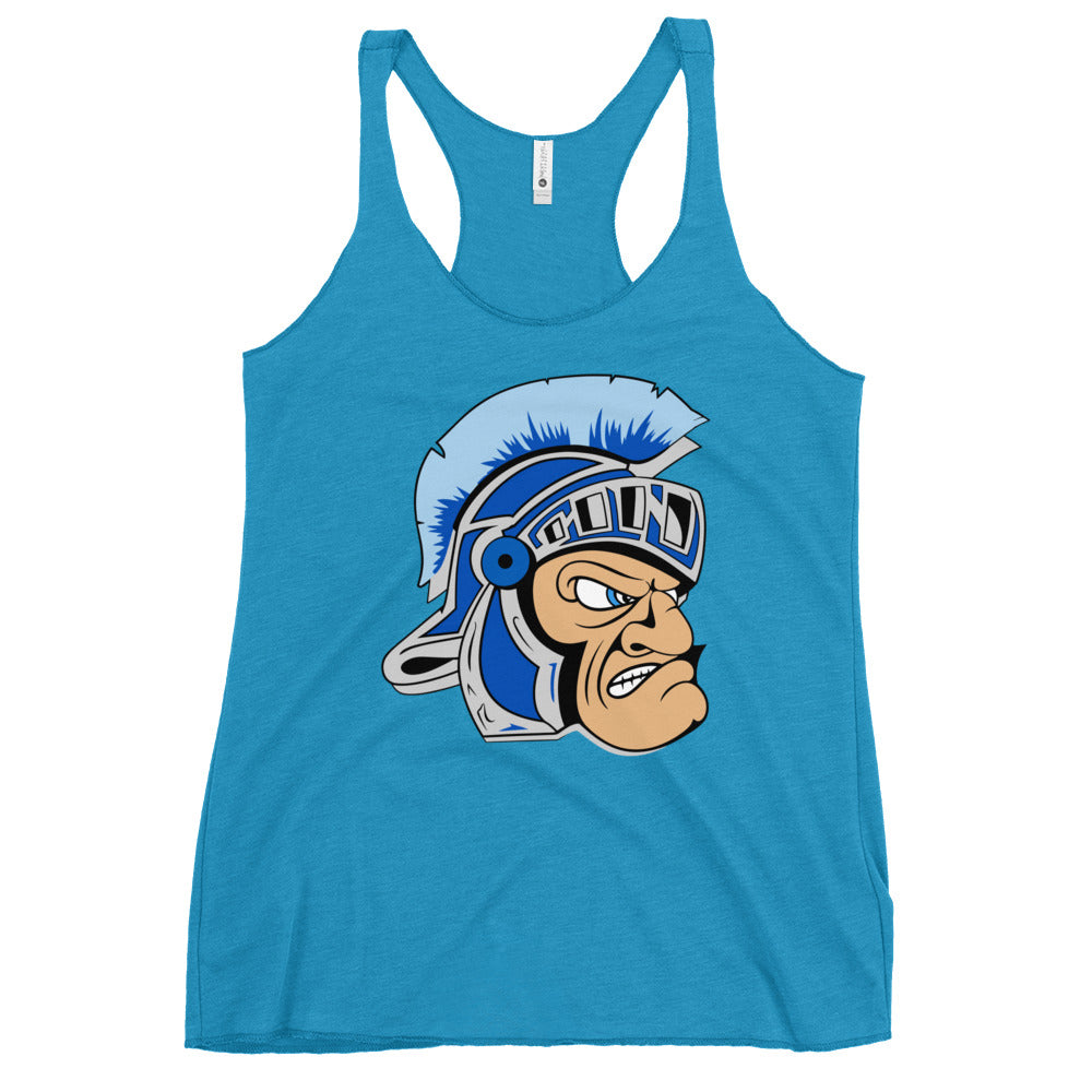 Performance | Thin Racerback Tank Top | Widefield Football Booster Club | Vanguard Spartans Logo