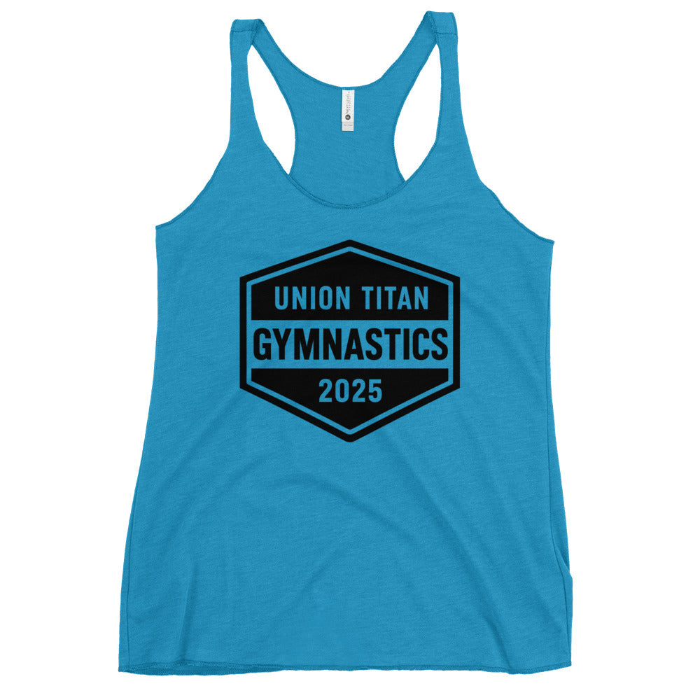Performance | Thin Racerback Tank Top | Union Gymnastics | Vanguard Logo
