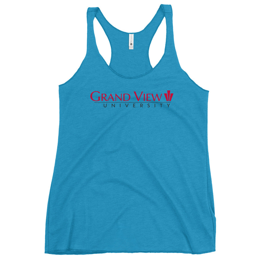 Performance | Thin Racerback Tank Top | Grand View University Nursing | Valor Logo