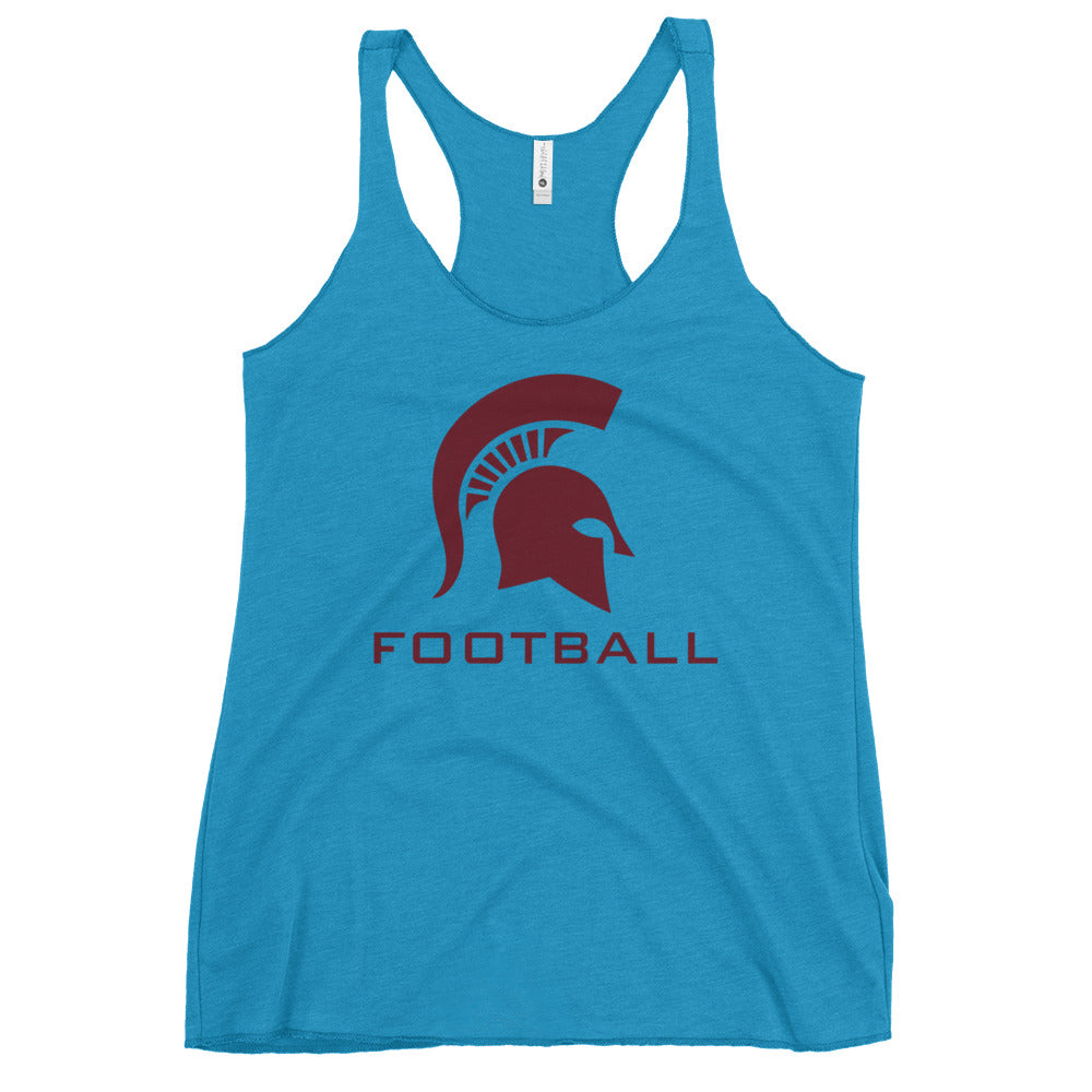 Performance | Thin Racerback Tank Top | Turpin Football | Lettermark Logo