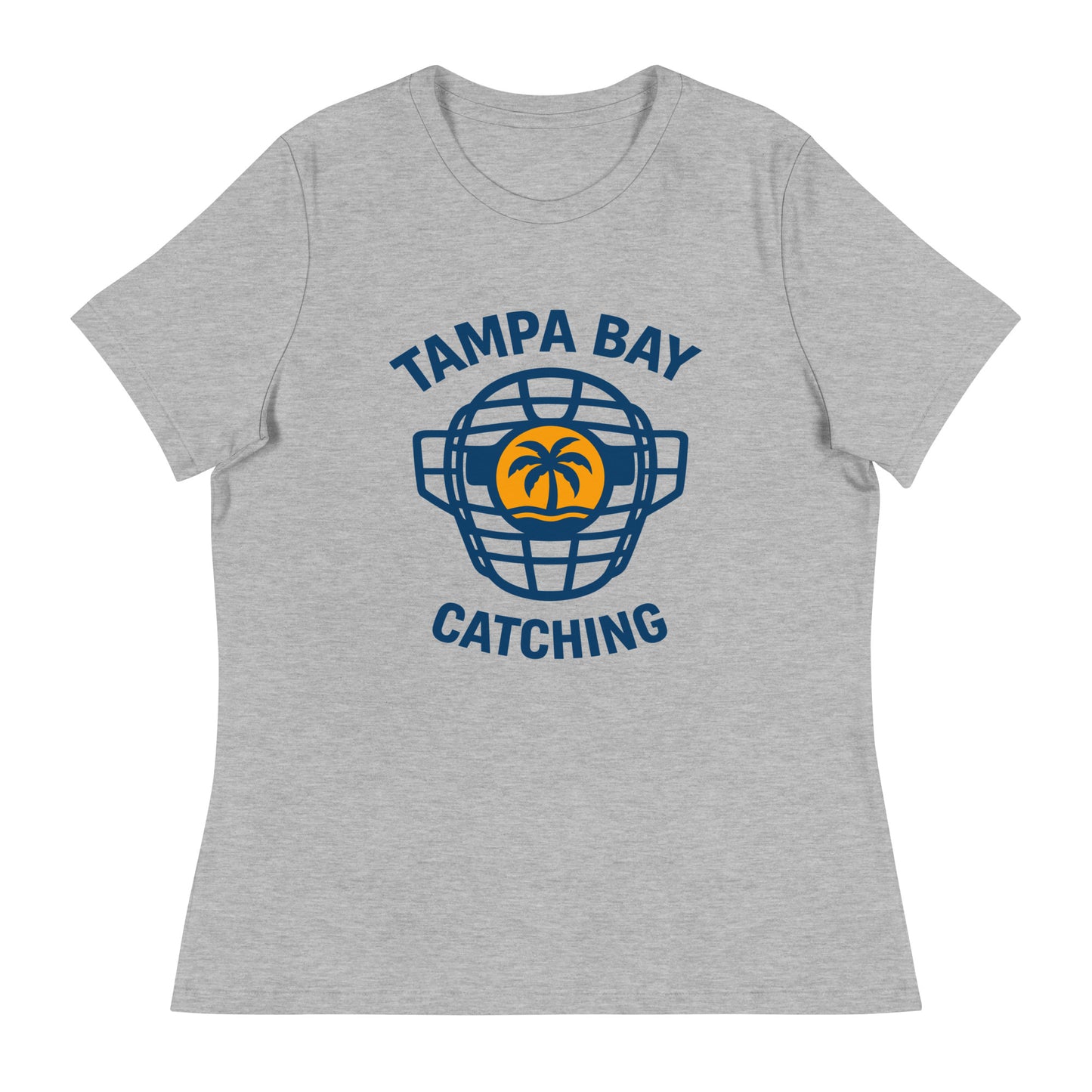 Performance | Women's Relaxed T Shirt | Tampa Bay Catching | Vanguard Logo