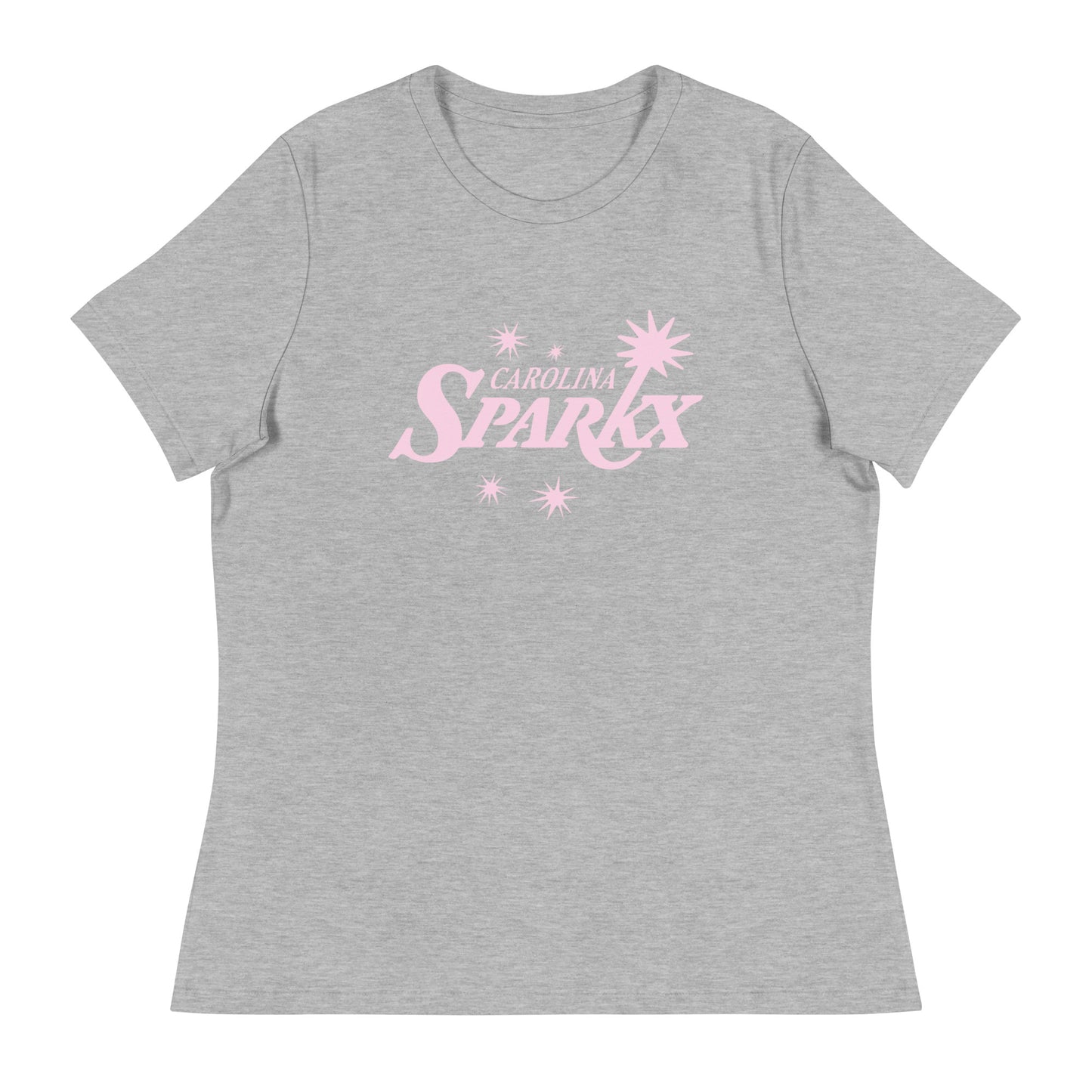 Performance | Women's Relaxed T Shirt | Carolina Sparkx | Modern Script Logo