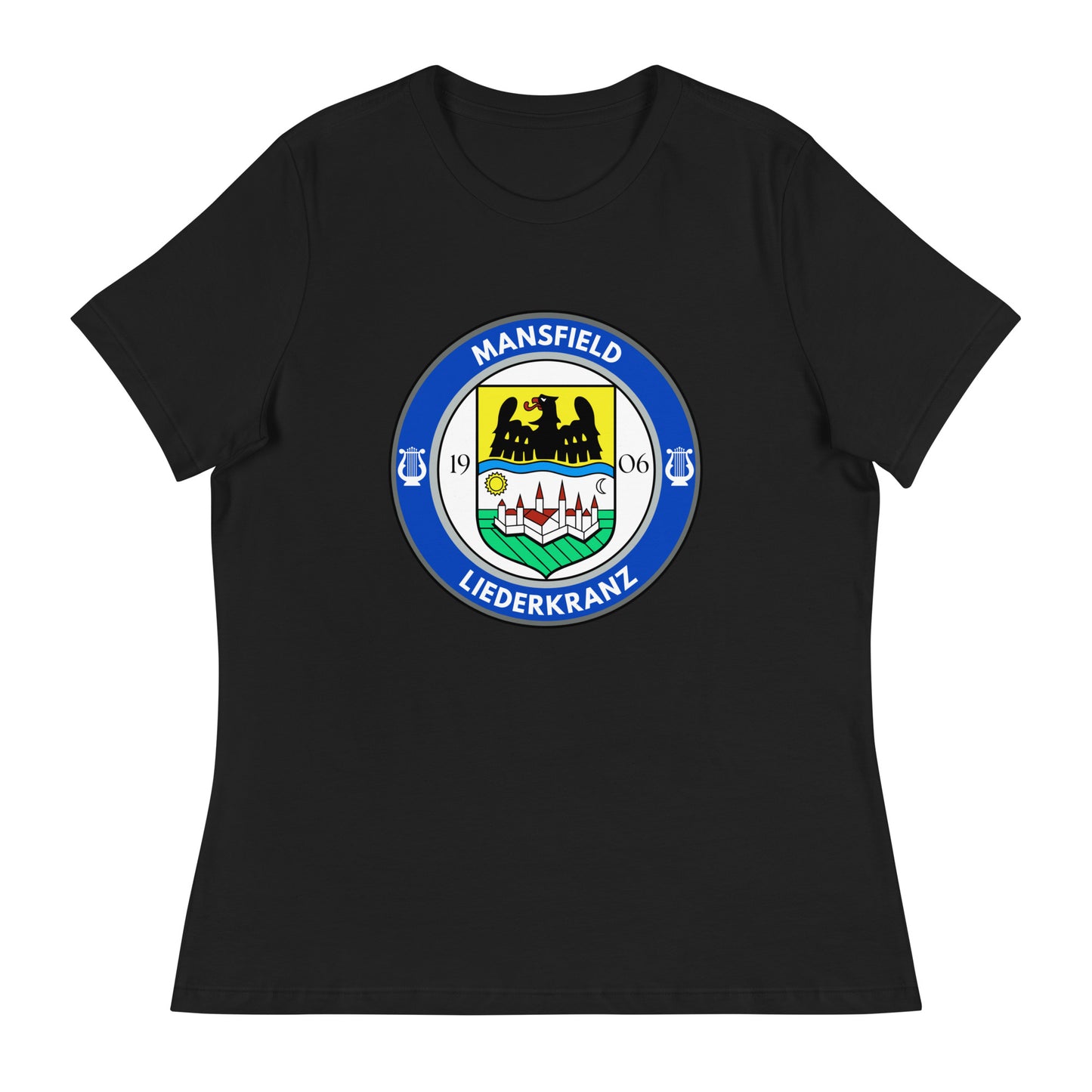 Performance | Women's Relaxed T Shirt | Liederkranz Soccer Club | Badge Logo