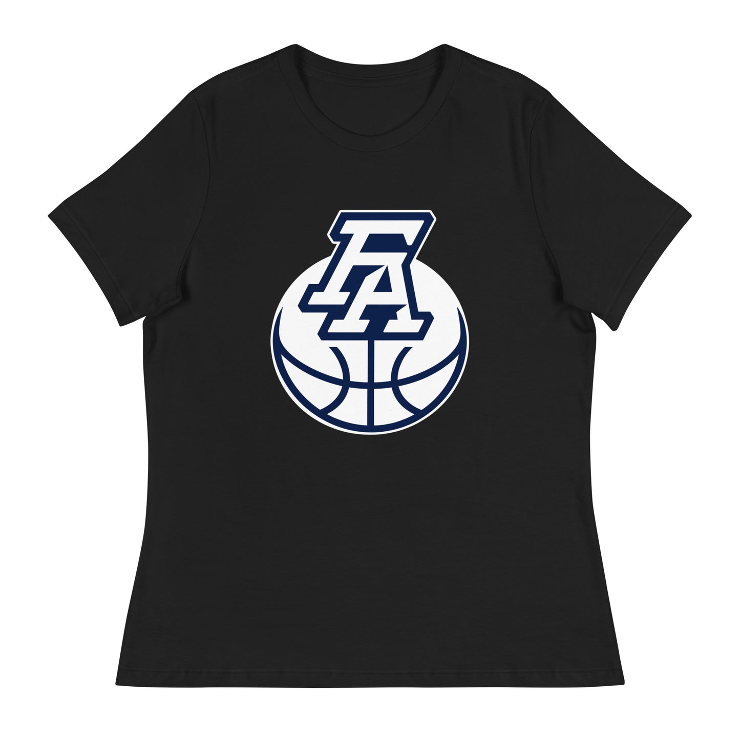 Performance | Women's Relaxed T Shirt | FA Basketball | Crest Logo